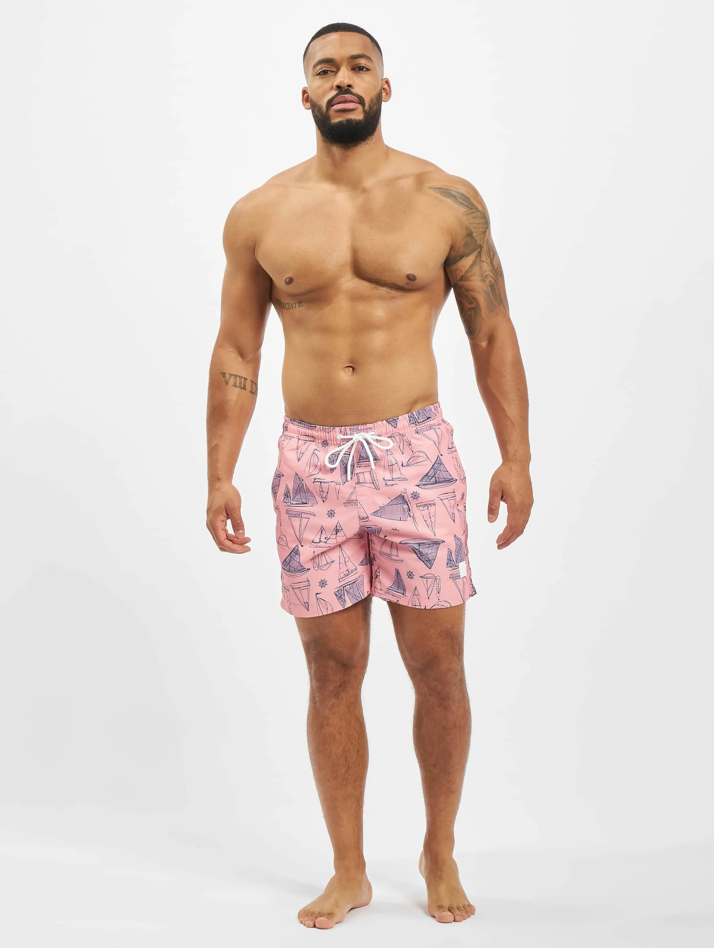Urban Classics Urban Classics Pattern  Swim Trunks